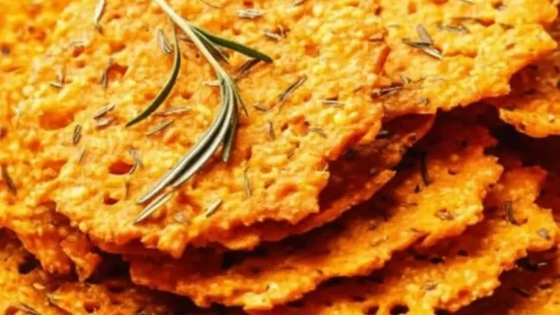 Crackers de Patate Douce : recette croustillante, saine et facile